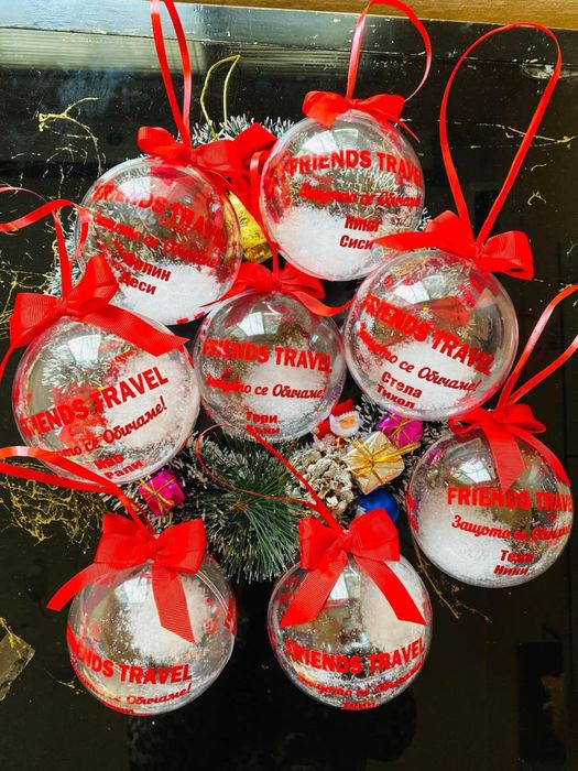 Персонални коледни топки