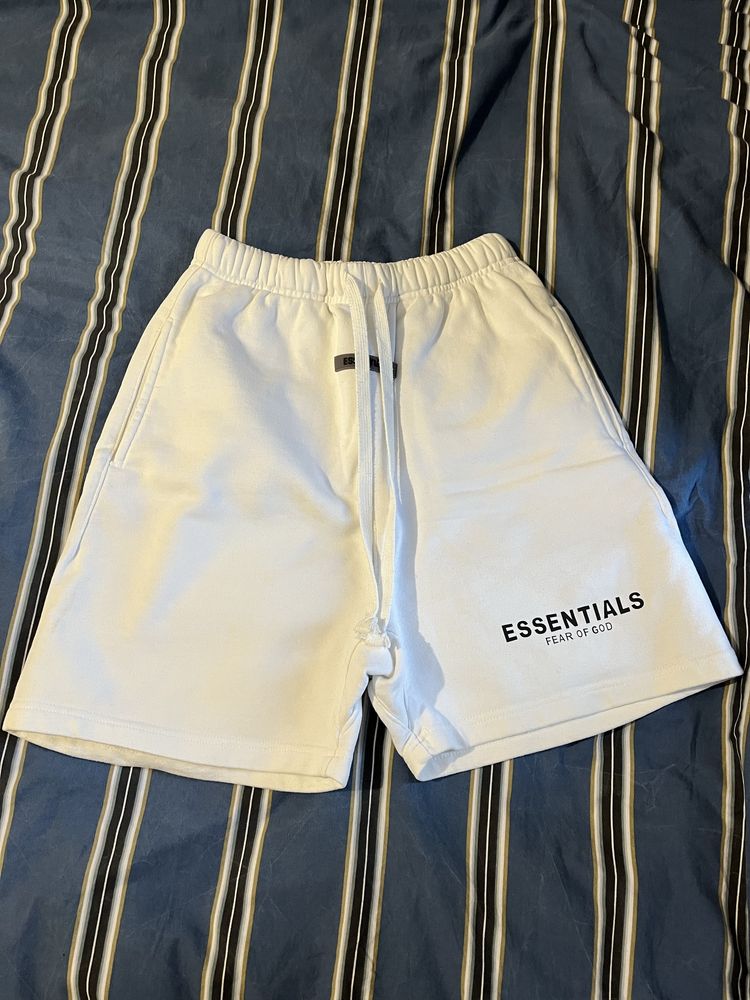 Pantaloni Scurti Essentials White