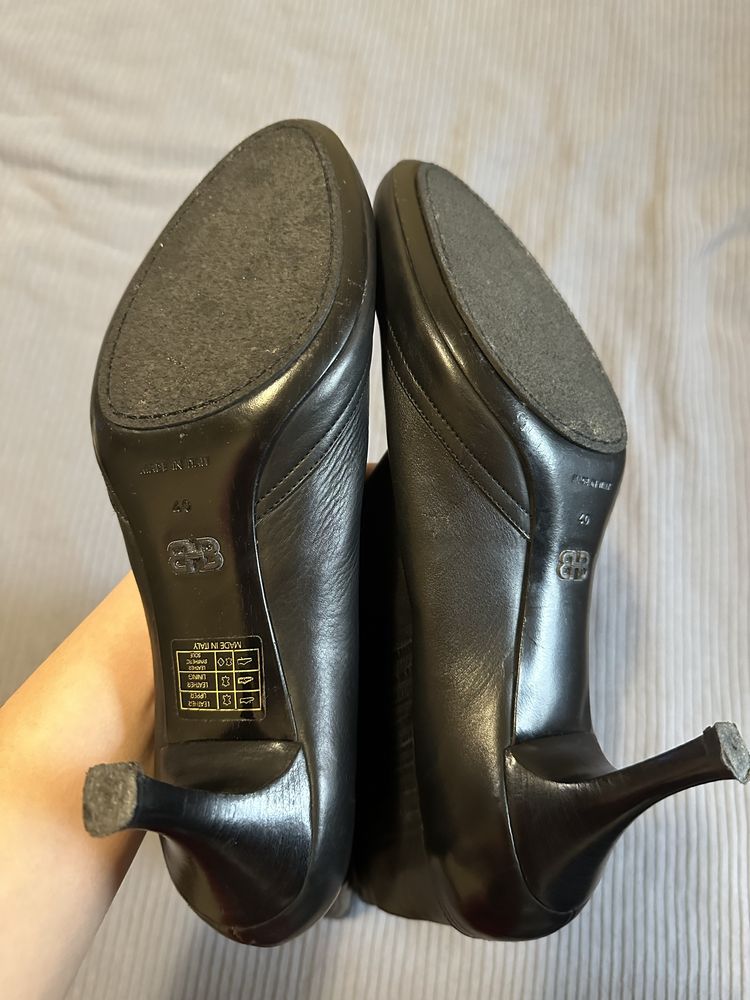 Cizme din piele Hugo Boss