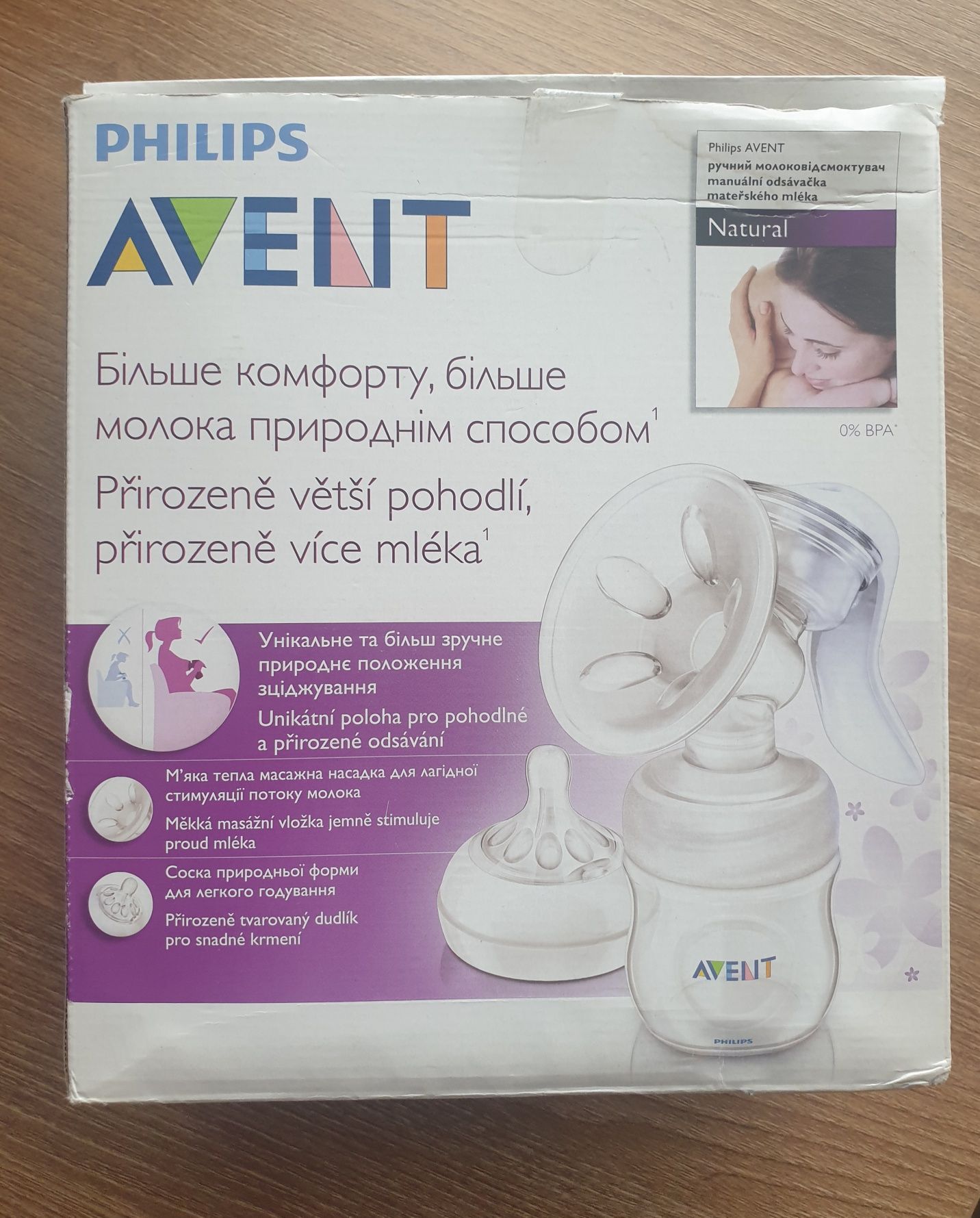 Pompa de san manuala philips avent