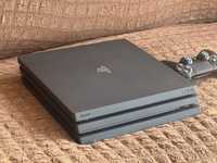 Playstation 4 PRO 1000GB 1TB 4K HDR/2джойстика/диск/пс 4 про ps 4 1TB