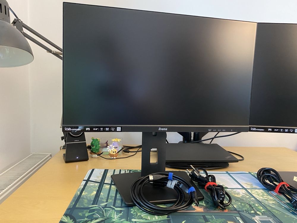 Vand doua monitoare iiYama ProLite QHD IPS 100 Hz 23,8 inch