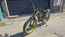 Bicicleta electrica 50km/h 2000w dual-motor fat bike ebike