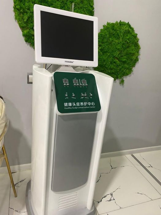 Диогностики и уход за кожей головы