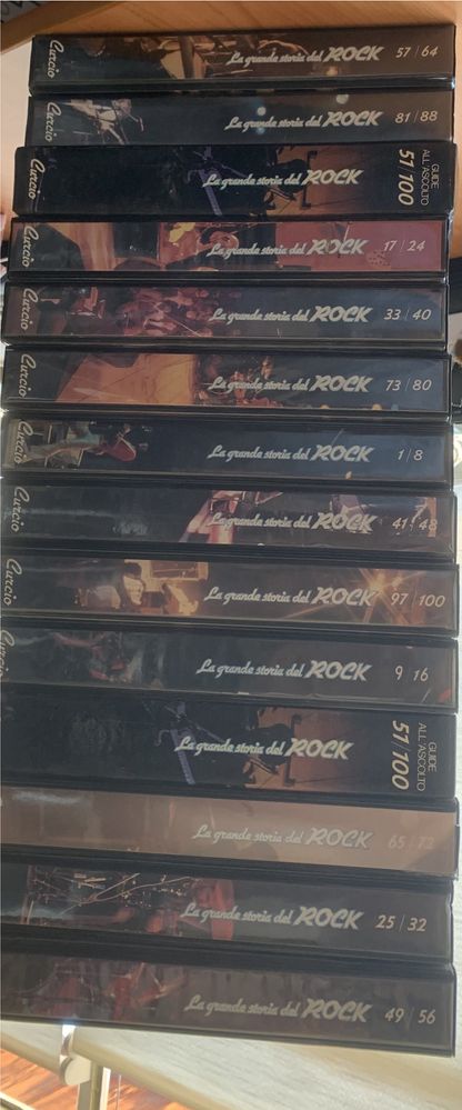 Colectie La Grande storia del ROCK  Curcio casete