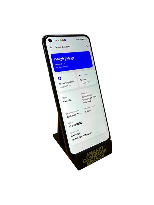 RealMe GT - 256 GB Memorie - 12 RAM - Cashbook Amanet Brasov