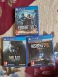 Pachet jocuri PS4 Resident Evil – Village, Biohazard Gold, RE2 –