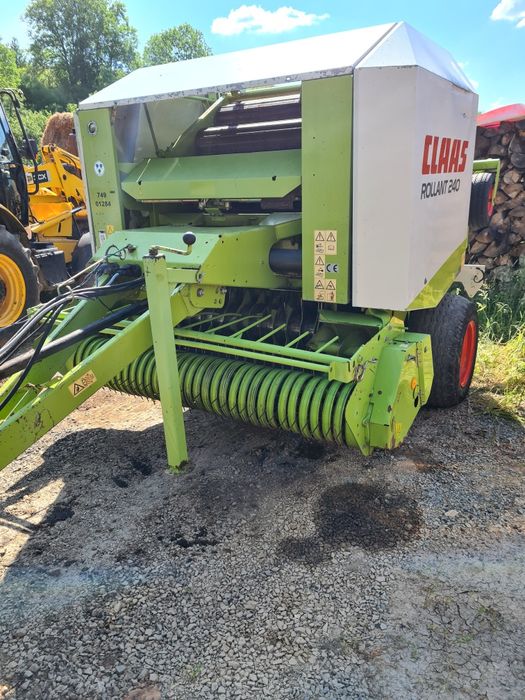 Presa de balotat,balotiera rotunda Claas rollant