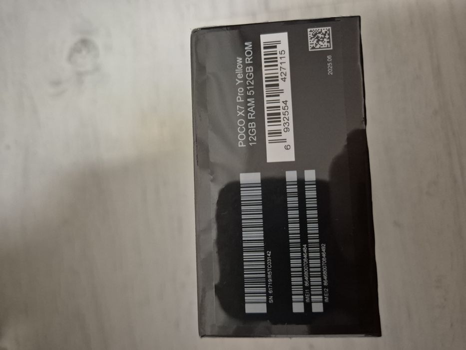 Vand Poco x7 pro