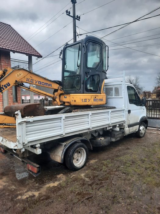 Transport Marfă, Excavări, Sapaturi, Miniexcavator: Nisip,Macadam..