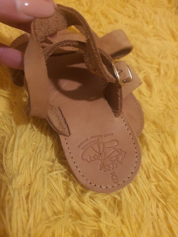 Sandale LEFOS handmade piele naturala