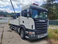 Camion Scania R420 + macara