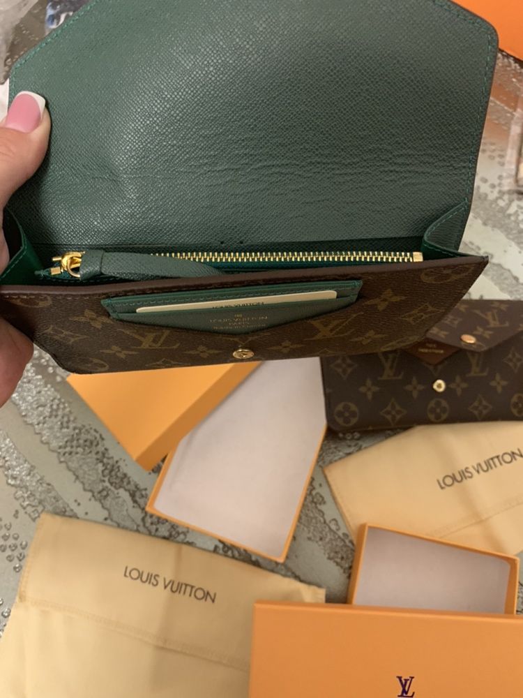 Portofel Louis Vuitton dama:Colecția noua/Poze reale:calitate superioa