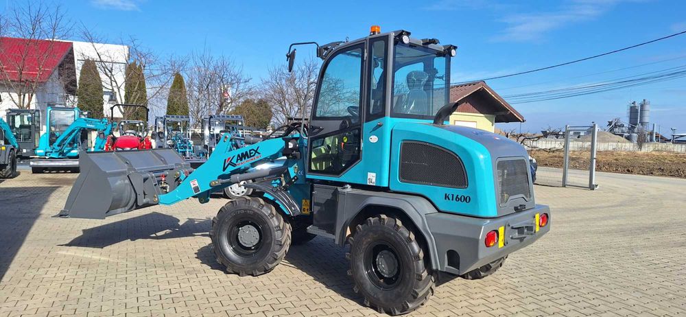 Incarcator frontal articulat  nou 1,6T, Kamex k1600; 15800 euro + TVA