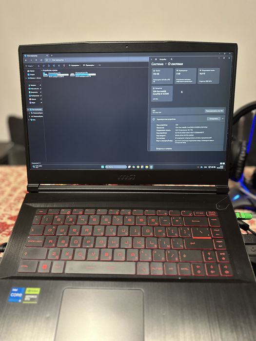 Геймърски лаптоп MSI