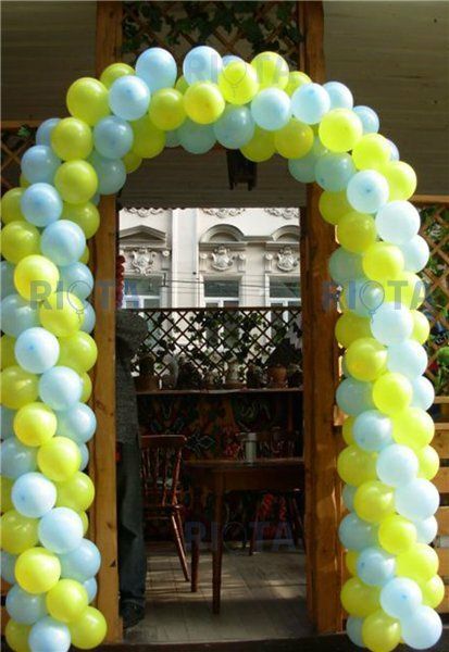 Арка шар оформления украшения роддом .выписка из роддома.Памперс Сарпа