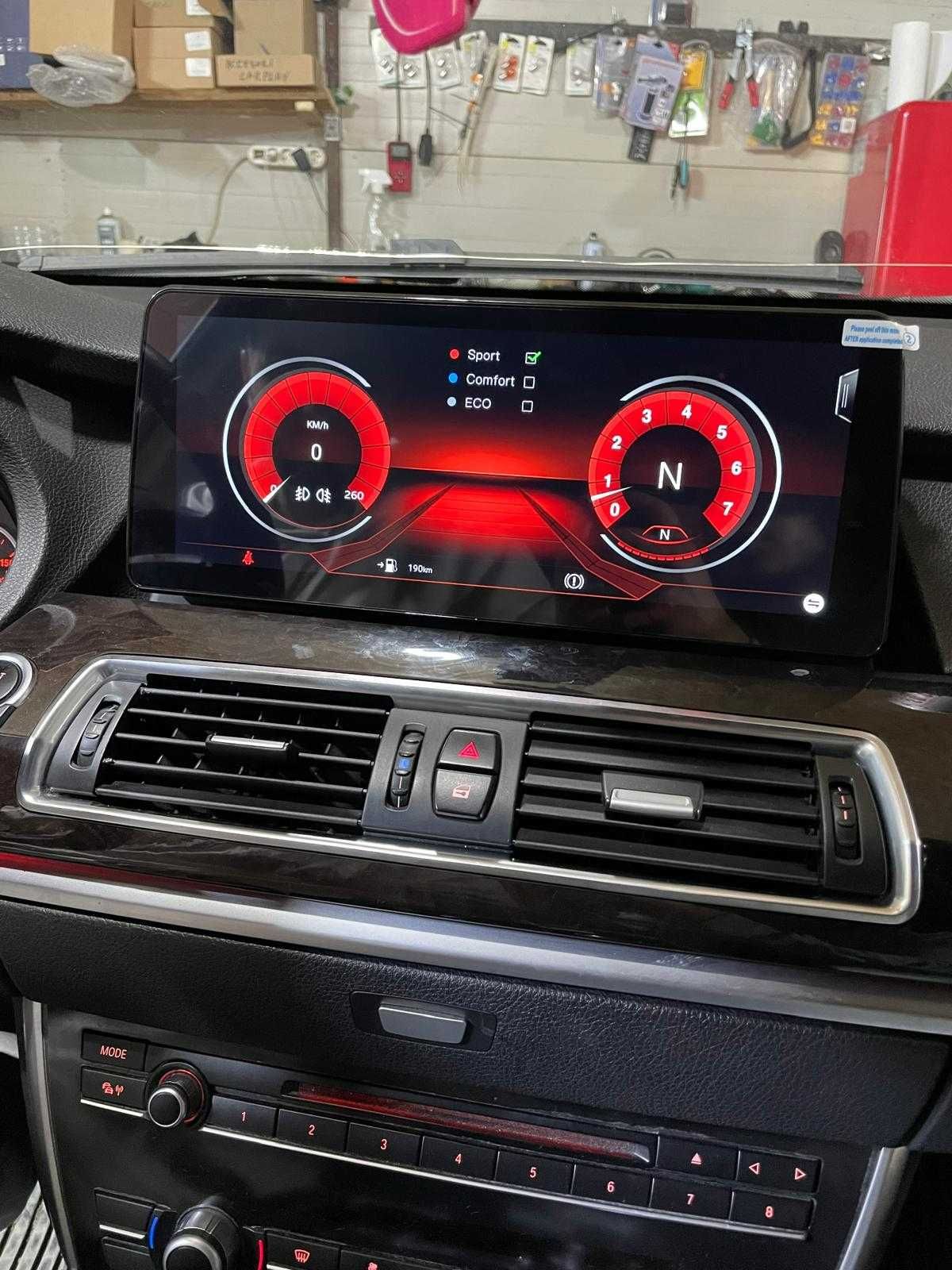Navigatie Android BMW Seria 5 F07 Carplay Android Auto + Camera