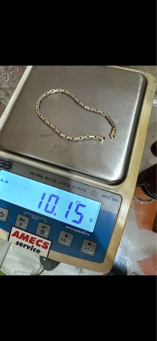 Bratara aur 18 k in doua culori Italia noua