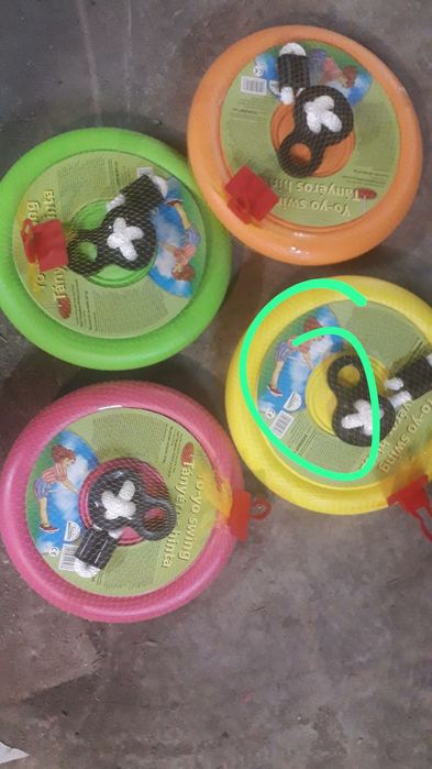 Leagăn plastic tiroliană  si pietre catarat