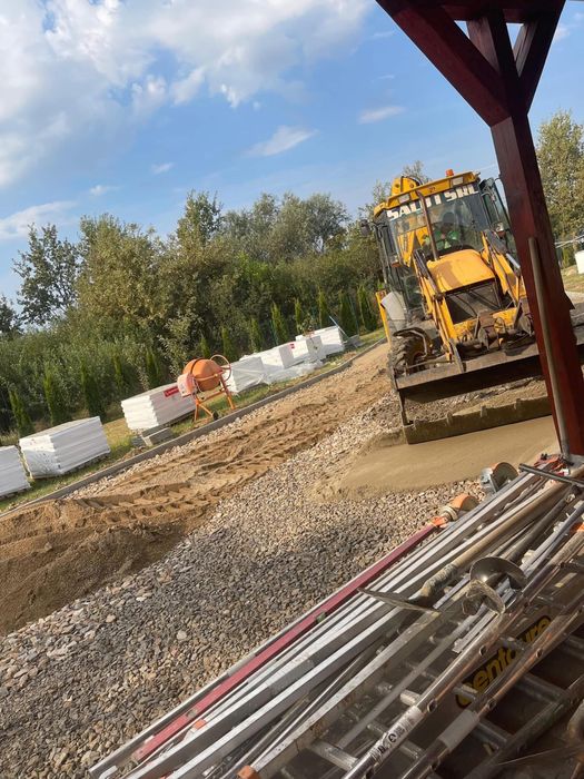 Montam pavaje rigole borduri