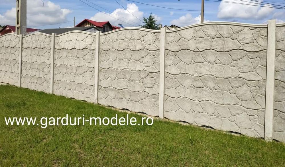 Placi și stâlpi pentru garduri beton de bune. Transport Vaslui ,Iasi