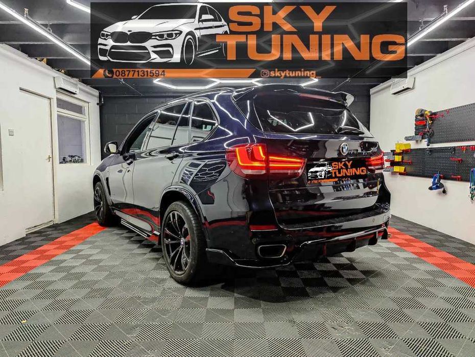 Bmw X5 F15 Дифузьор 3 части Макстън дизайн Бмв х5 ф15 Maxton design