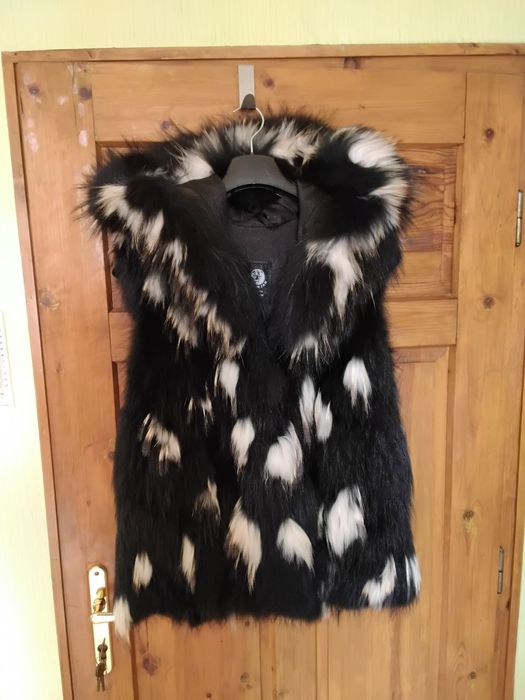 Дамски кожен елек