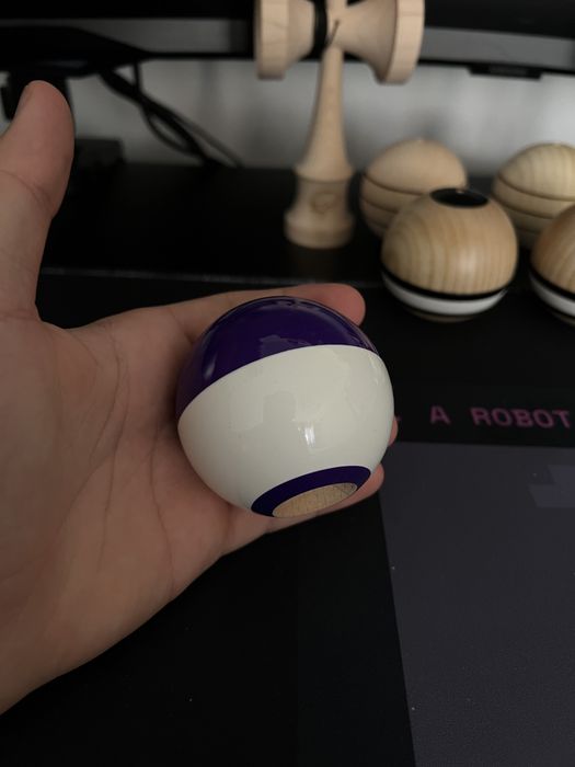 Tama-half split tama purple/white sticky