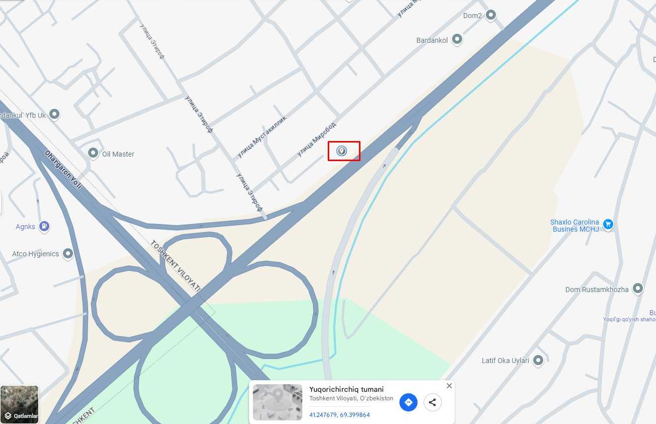 Kvartira ijaraga oilaga,Toshkent vil, Bardanko‘l arentr Rohat post
