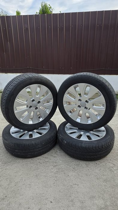 Jante + cauciucuri vară kia rio 195/55/R16