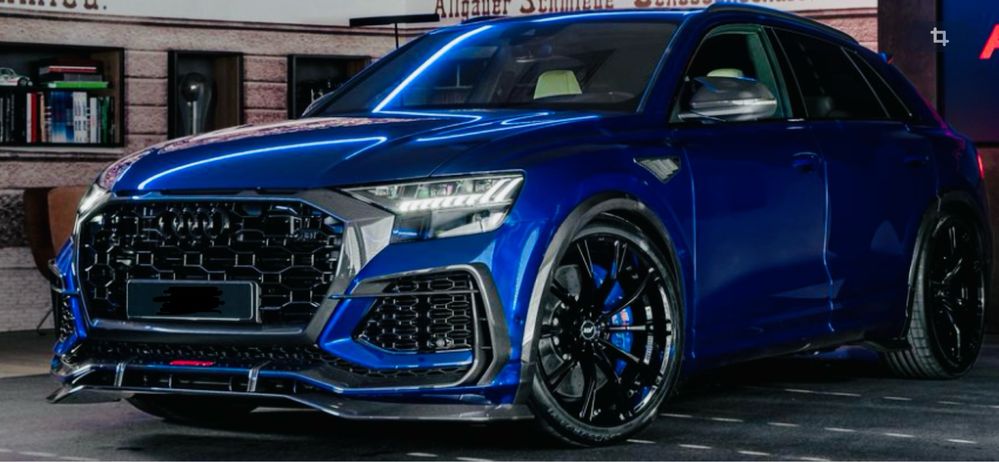 Grila centrala fata Audi Q8 RS originala