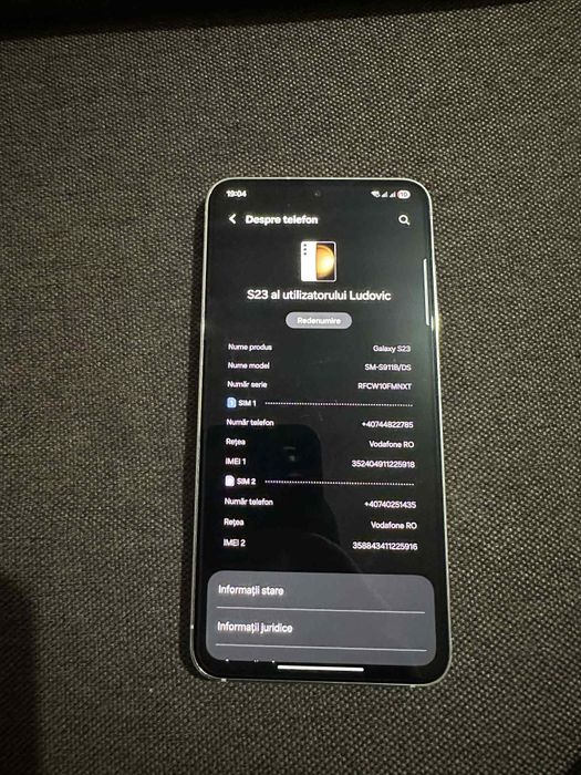 Vand Samsung S23