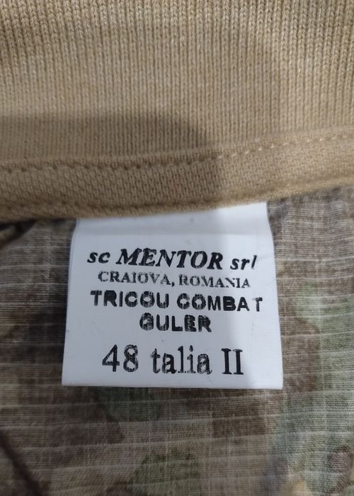 Tricou combat guler cu maneca scurta