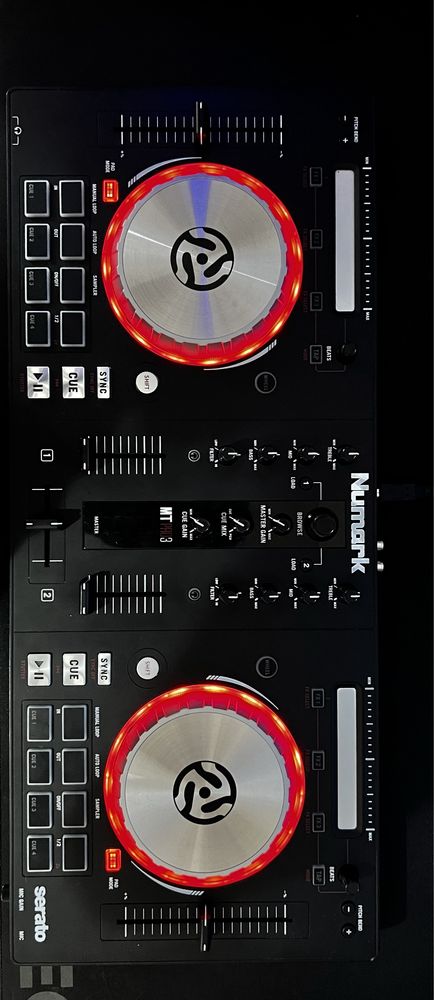 Consola Numark Pro 3 + Statie Microfon + Accesorii
