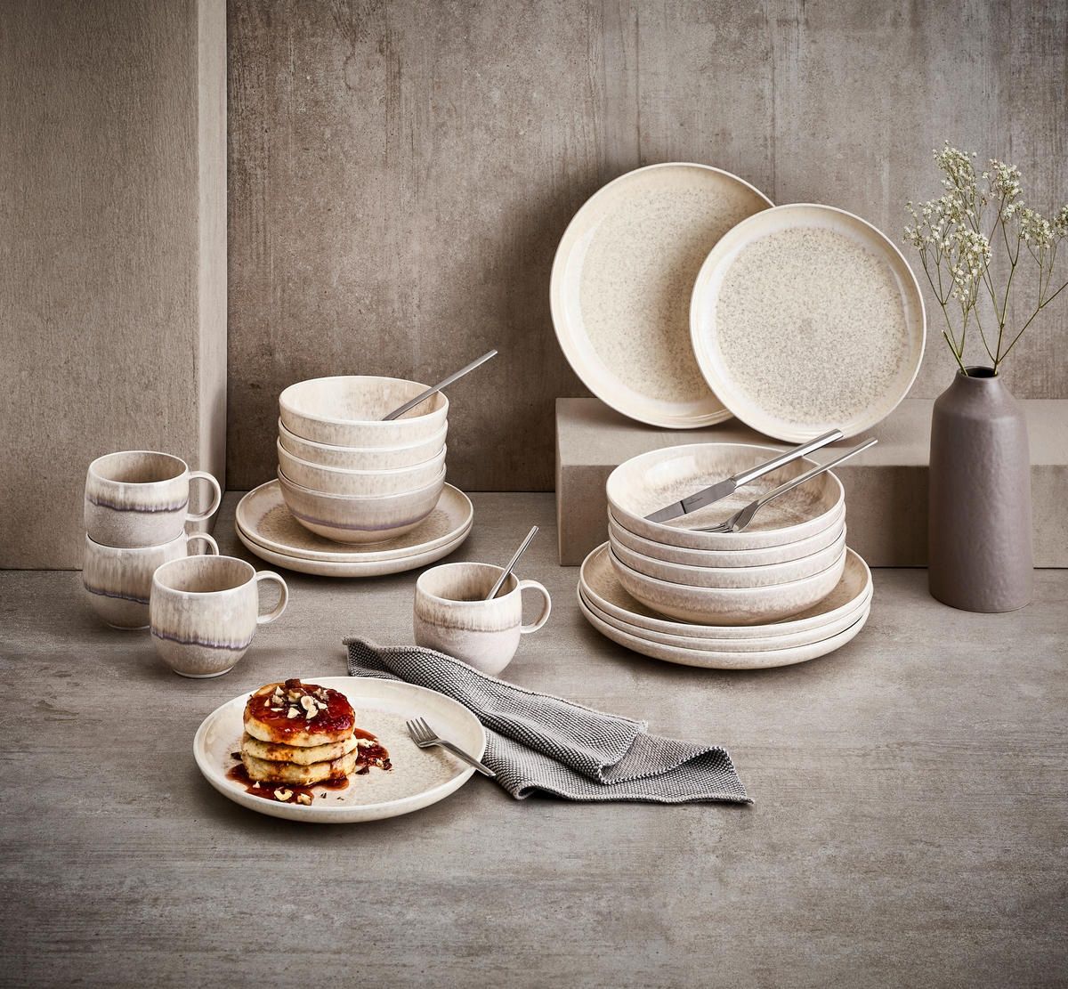 Set veselă 4 persoane Like by Villeroy&Boch
