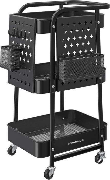 Метална количка органайзер за дома