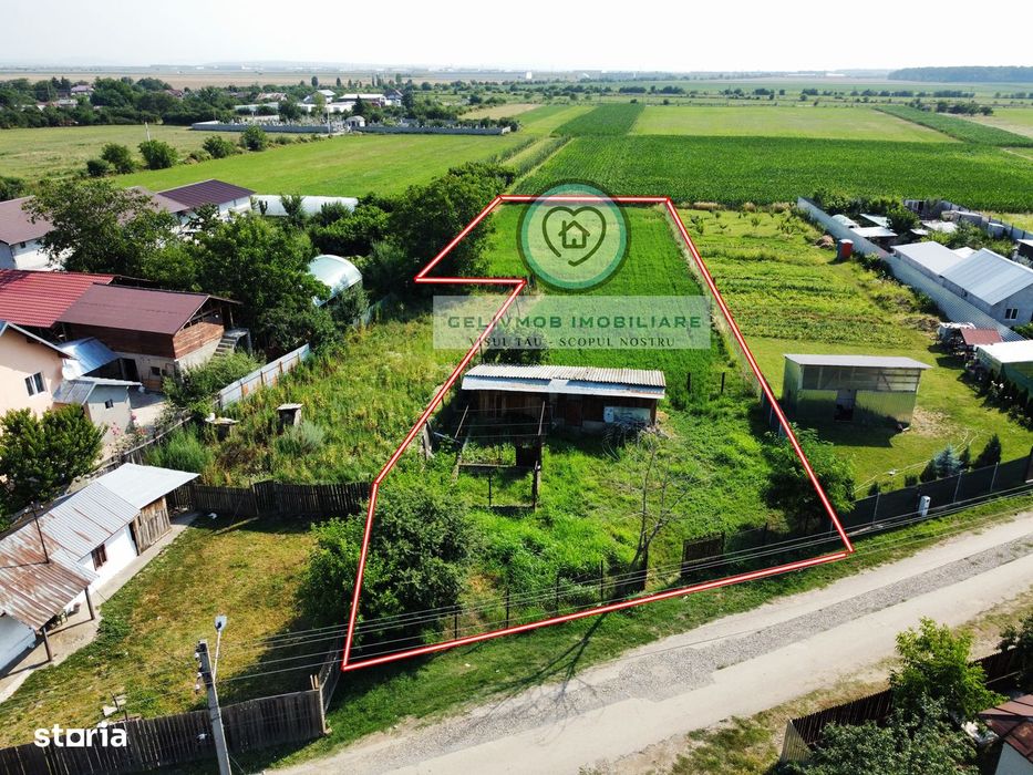 Stoenesti - teren 2535 mp intravilan, toate utilitatile