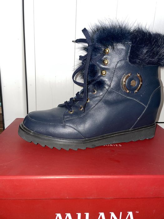 Супер сапожки кожа