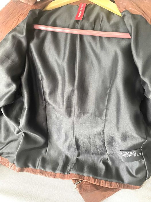 Дамско кожено яке H-I-S JEANS естествена кожа