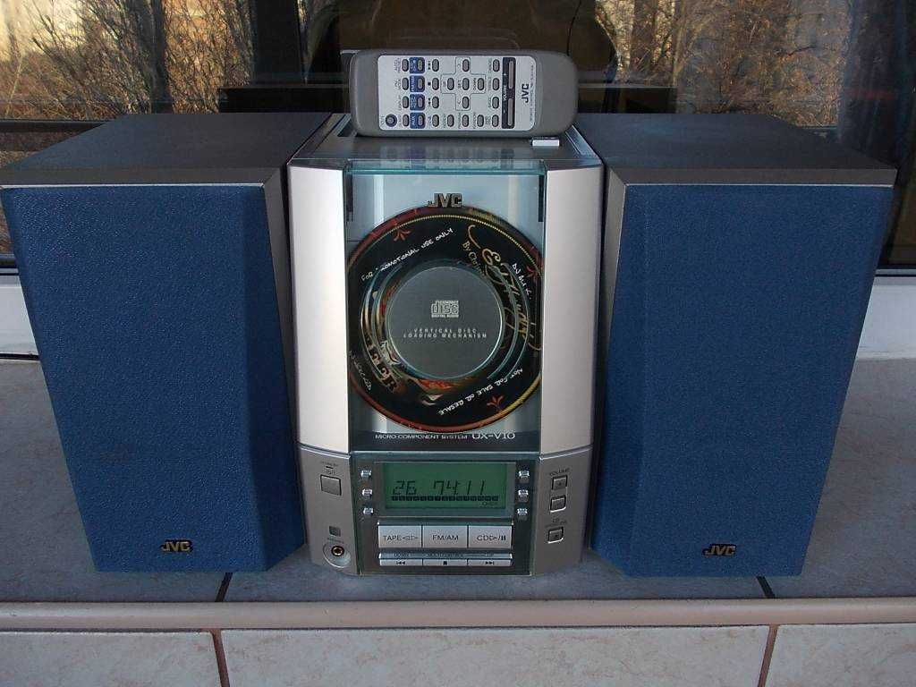 JVC Ux-v10 SONY Pmc-305l radio cd casetofon boxe,telecomanda,servisat
