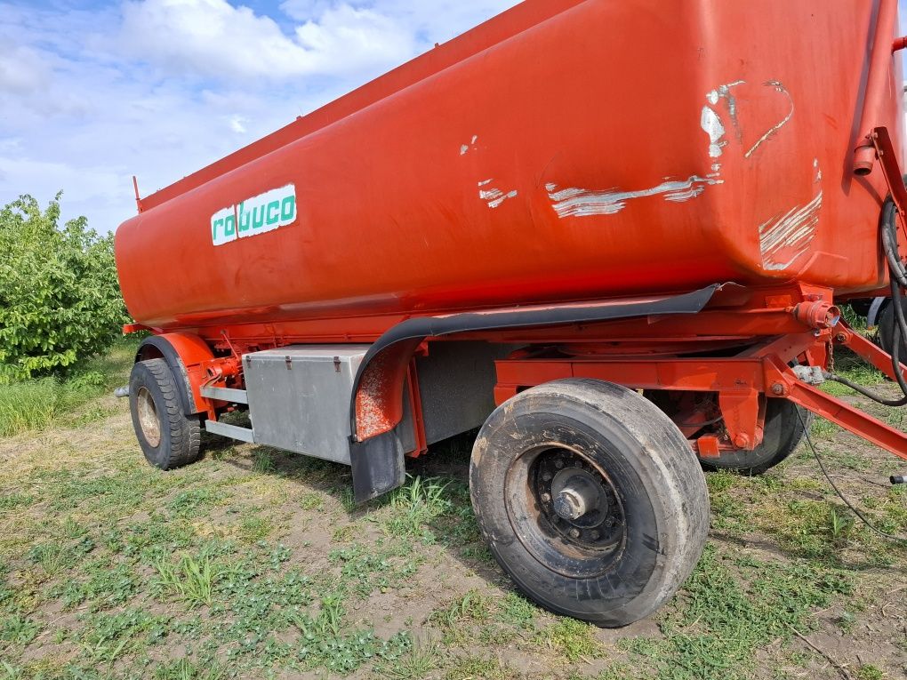 Cisternă apă 20000l aluminiu,  cisternă udat terasamente, bazin apă