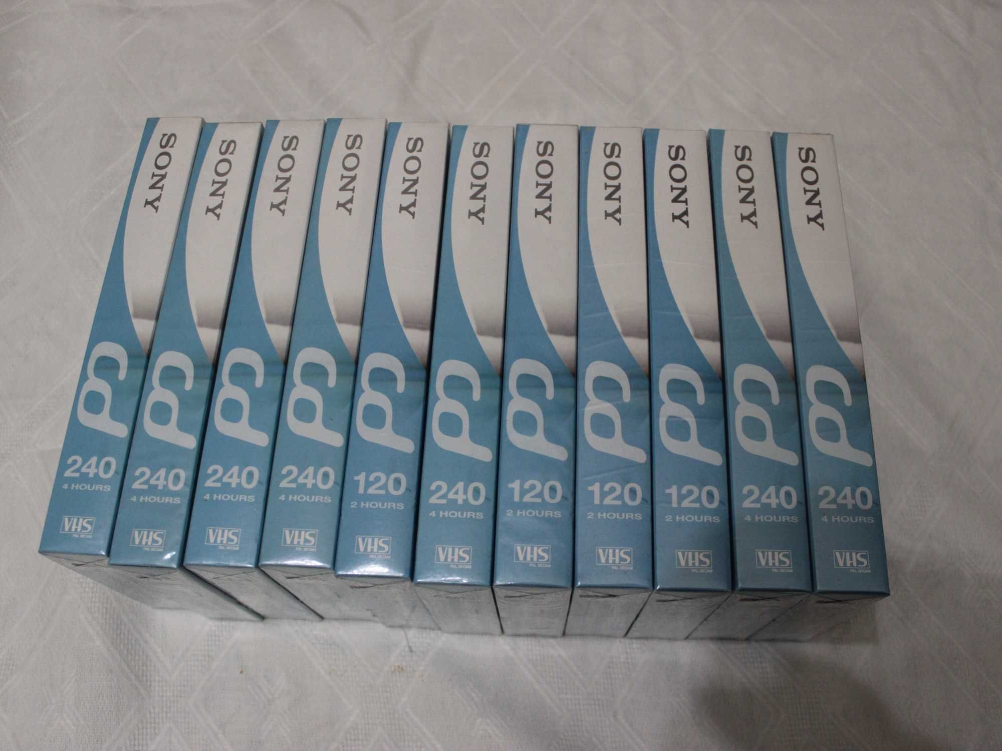 Видео касети Sony VHS 120/240