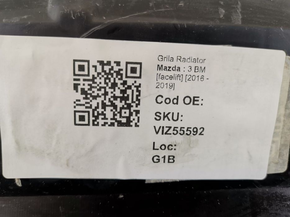 Grila Radiator Mazda  3 BM [facelift] 2016 2017 2018 2019 Originala In