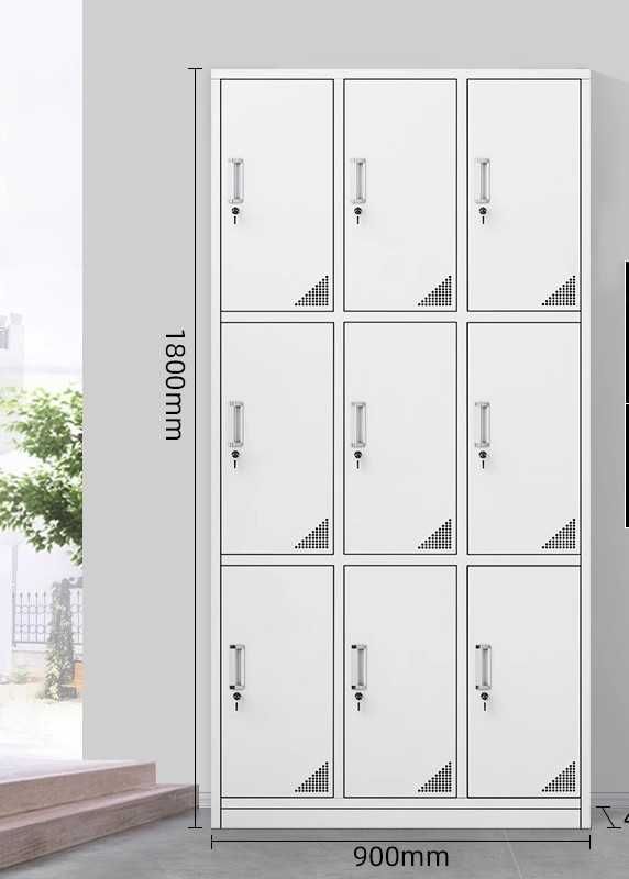 Shkaf metall xodimlar uchun – ombor, ofis, sex uchun mos