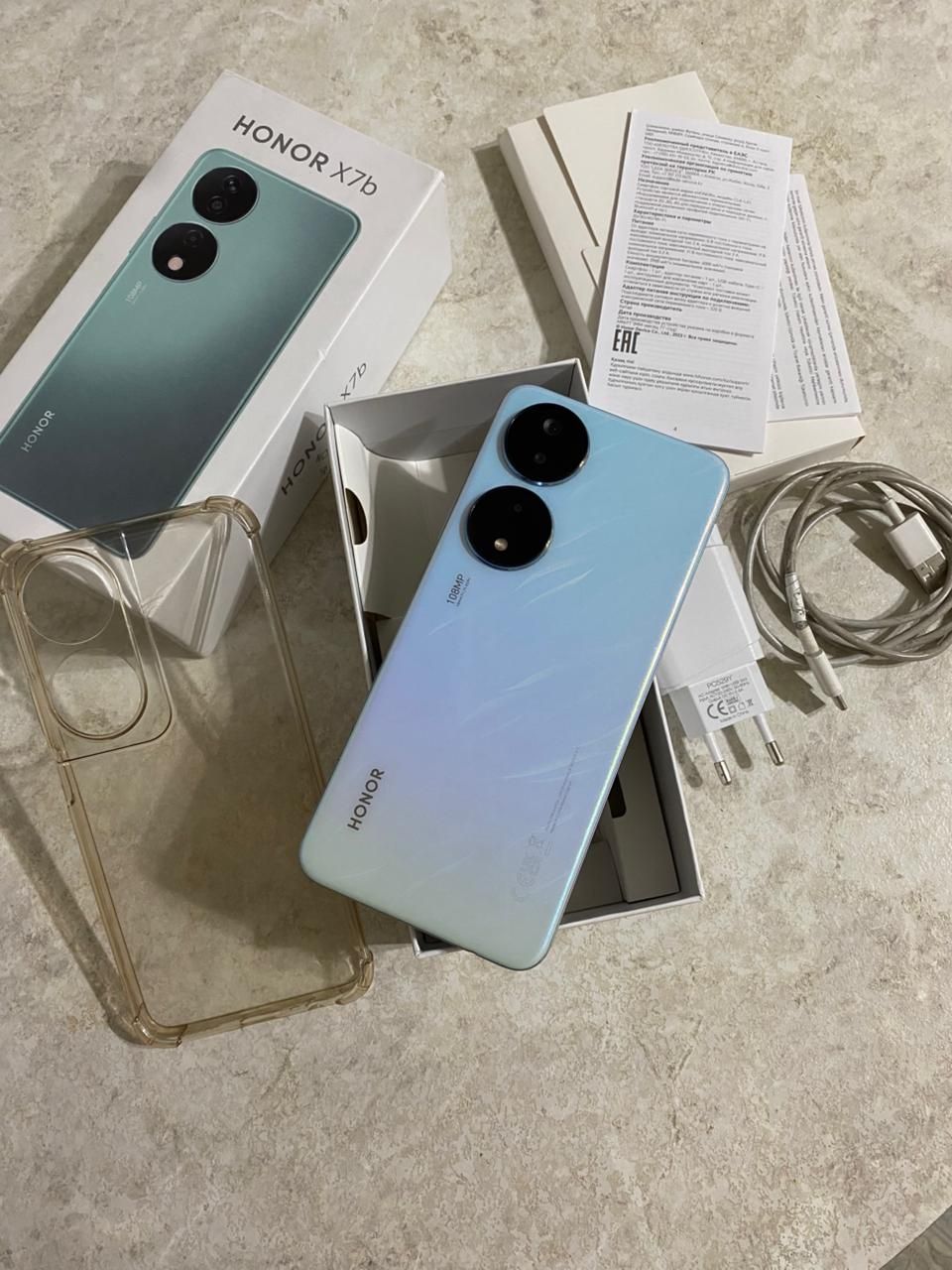 Honor X7b 8+8/128Гб как новый
