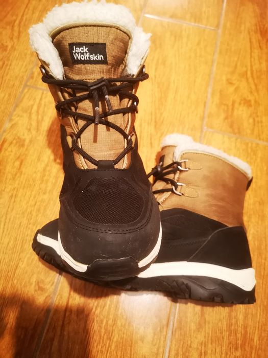 Ghete copii Jack Wolfskin Vojo marime 37 imblanite impermeabile 22.6cm