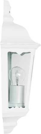 Aplică de exterior EGLO Navedo , 1x60W, corp aluminiu, alb