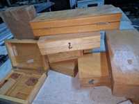 Cutii din lemn masiv noi