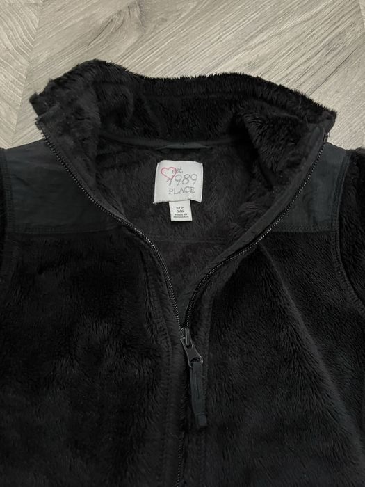 Jacheta/ hanorac din fleece pentru fetite 5-6 ani/116 cm