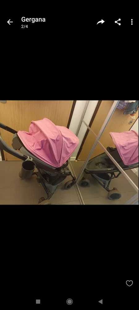 Quinny Zapp ползвана малко + кош за новородено от Lux серията